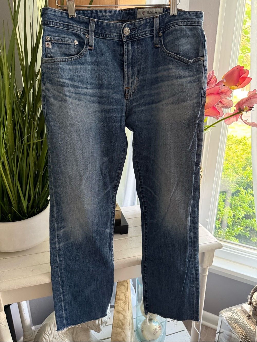 AG Adriano Goldschmid The Graduate Men’s Blue Jeans Size 32R